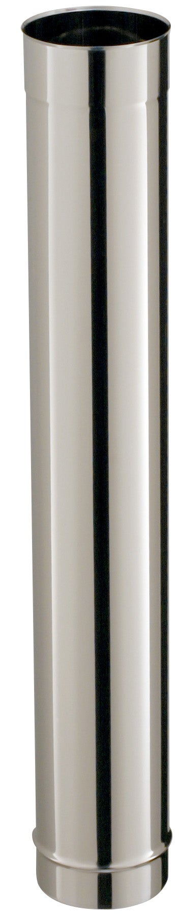 Tuyau inox de raccordement POUJOULAT, diam. 150 mm 100 cm