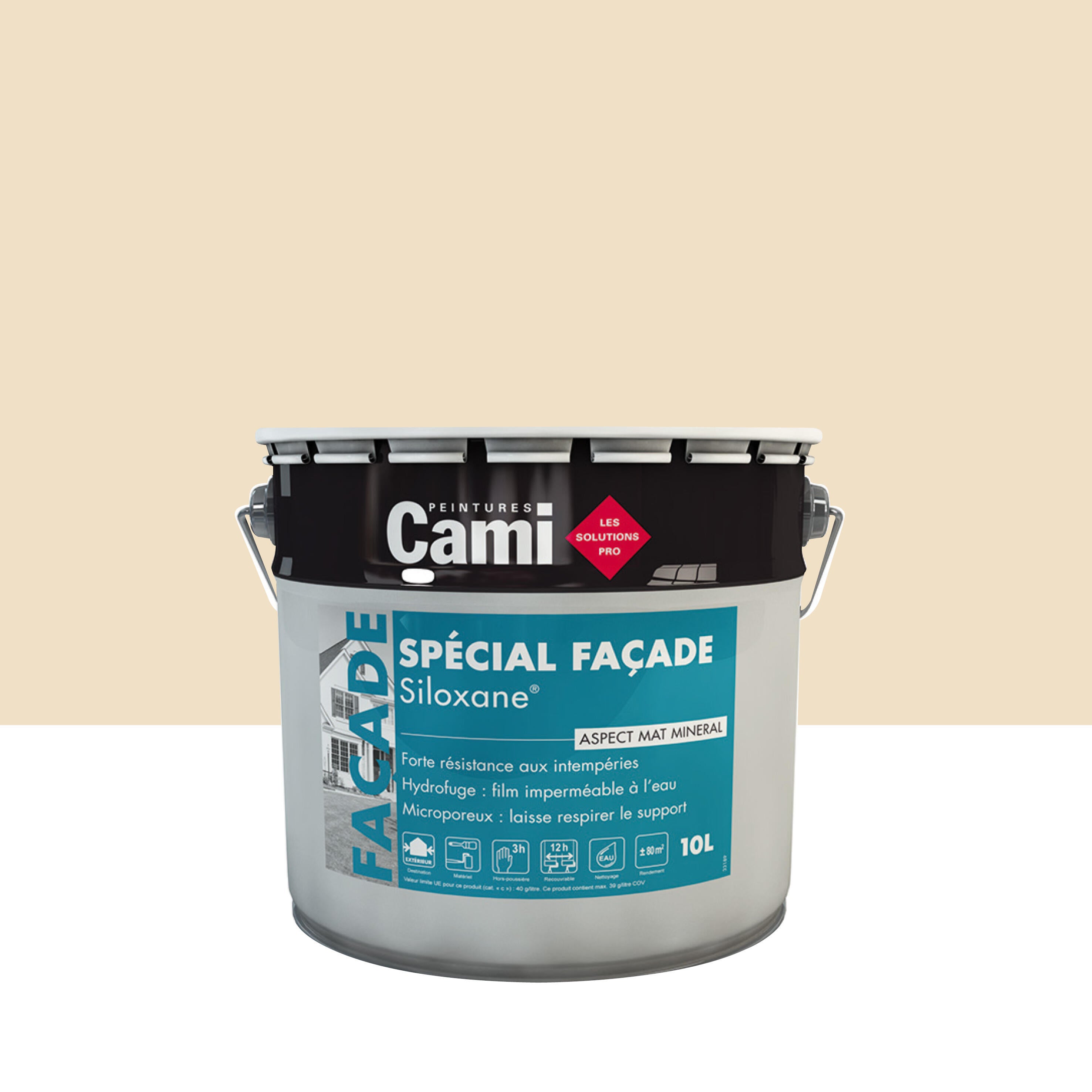 Peinture façade Siloxane, ton pierre, mat Leroy Merlin — free download