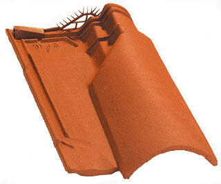 Chatière de ventilation Omega 10 IMERYS TOITURE rouge