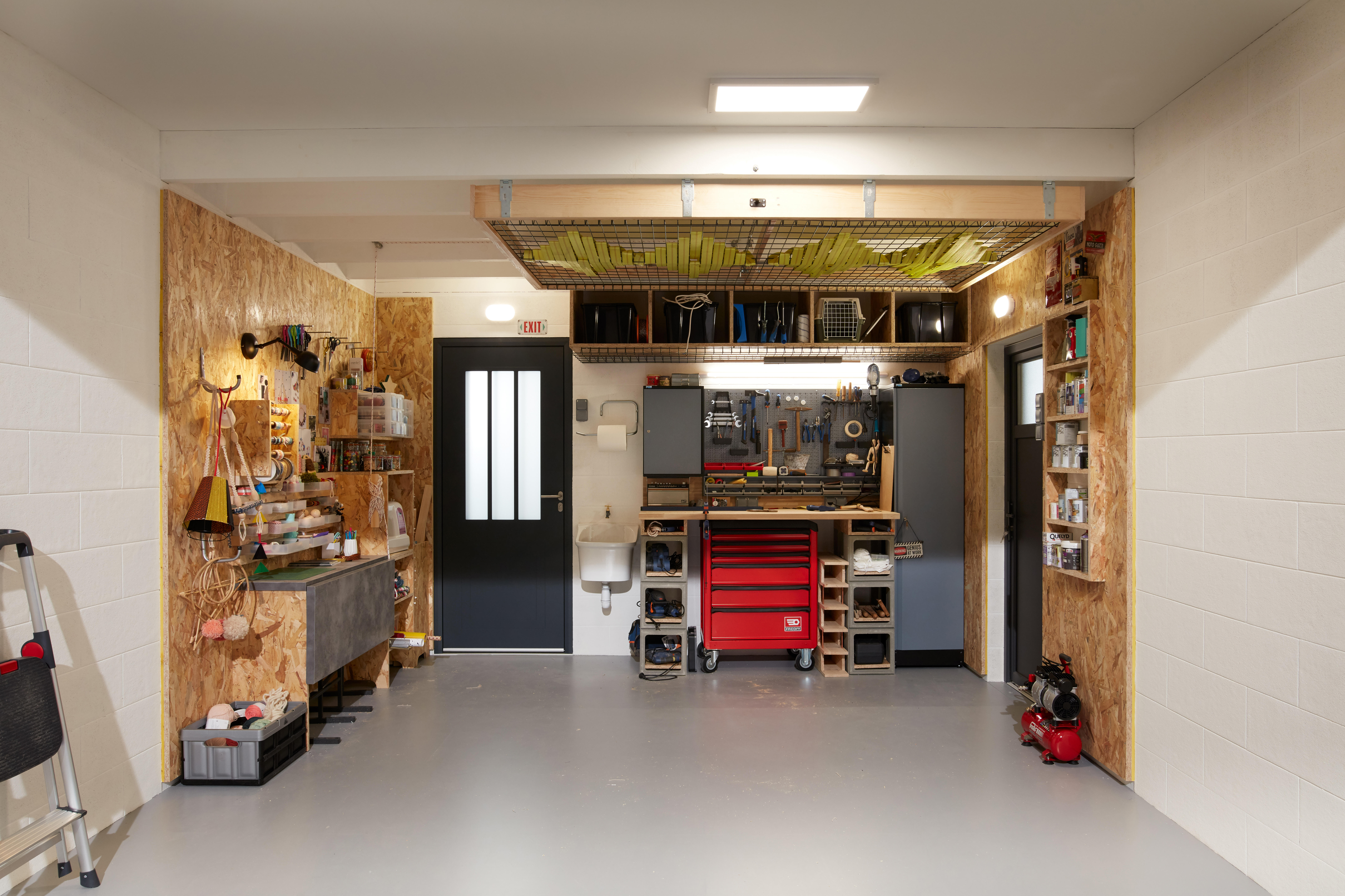 Escabeau aluminium HAILO 2 marches - 2