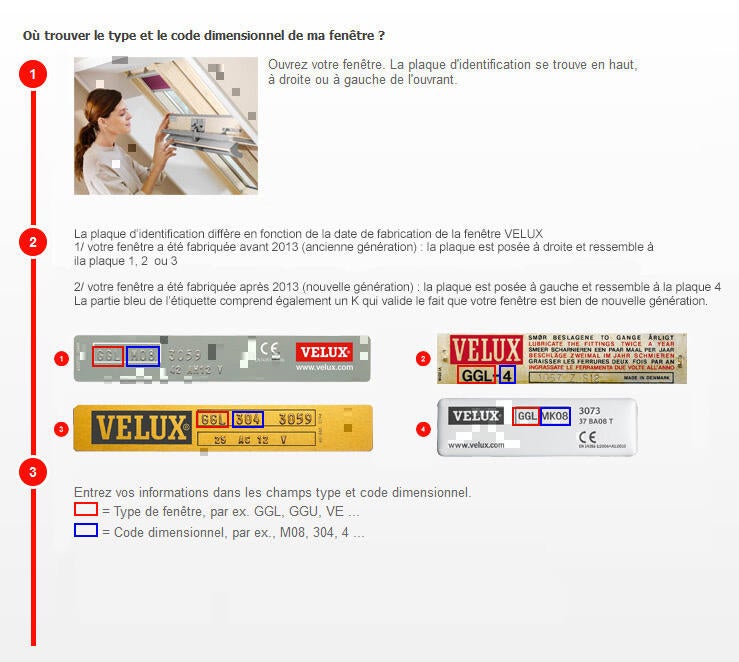 Store fenêtre de toit VELUX pare-soleil manuel noir MHL MK00 cadre Noir - 9