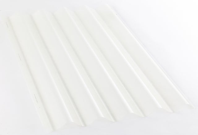 Plaque de couverture, ondulé , transparent, l.92 x L.300 cm, H.51 mm, Ep.0.7 mm