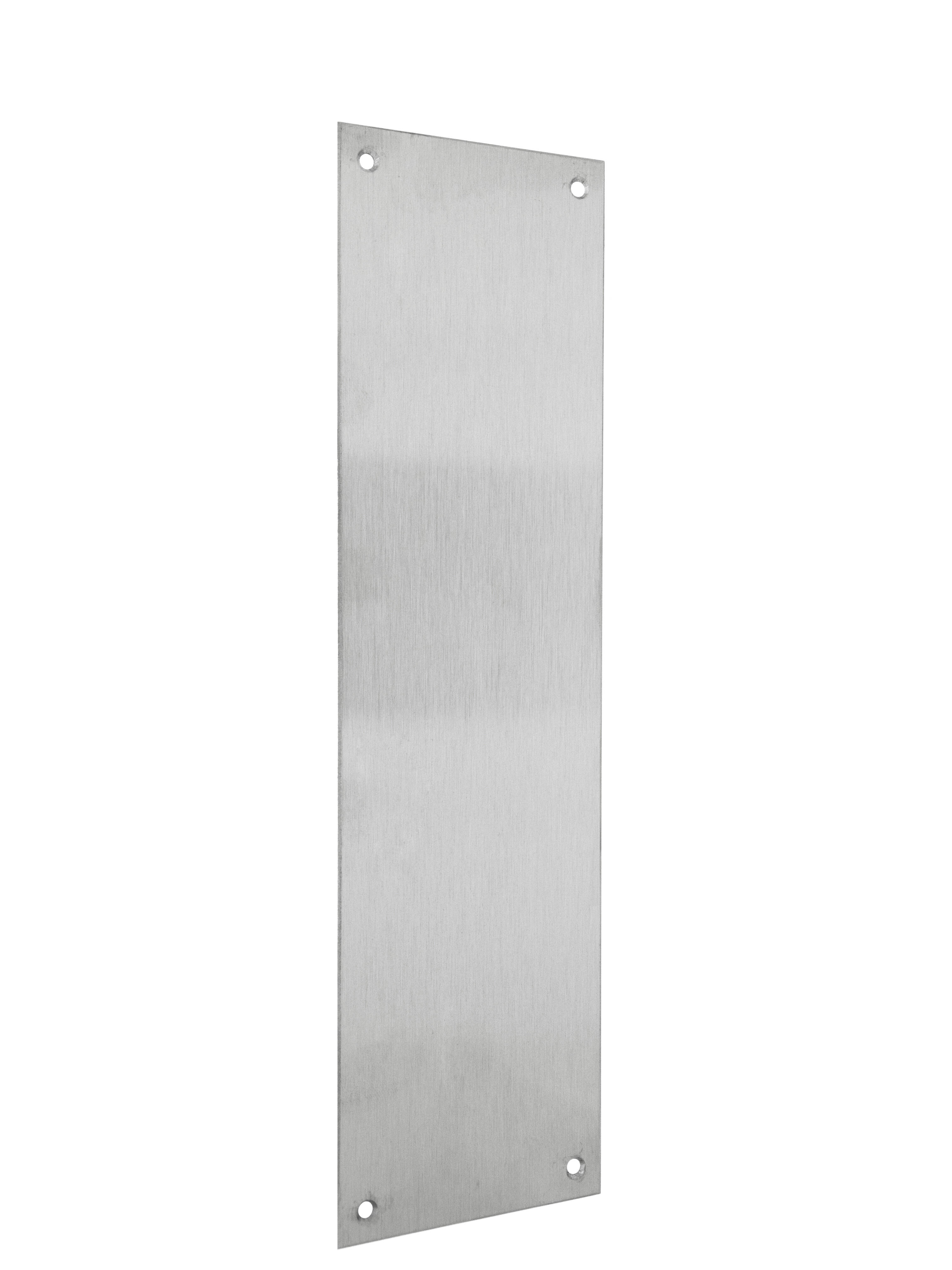 Plaque De Propreté Inox Modinox 50x50 Cm, 2 Parties, Pour Fixation Murale - Neuf