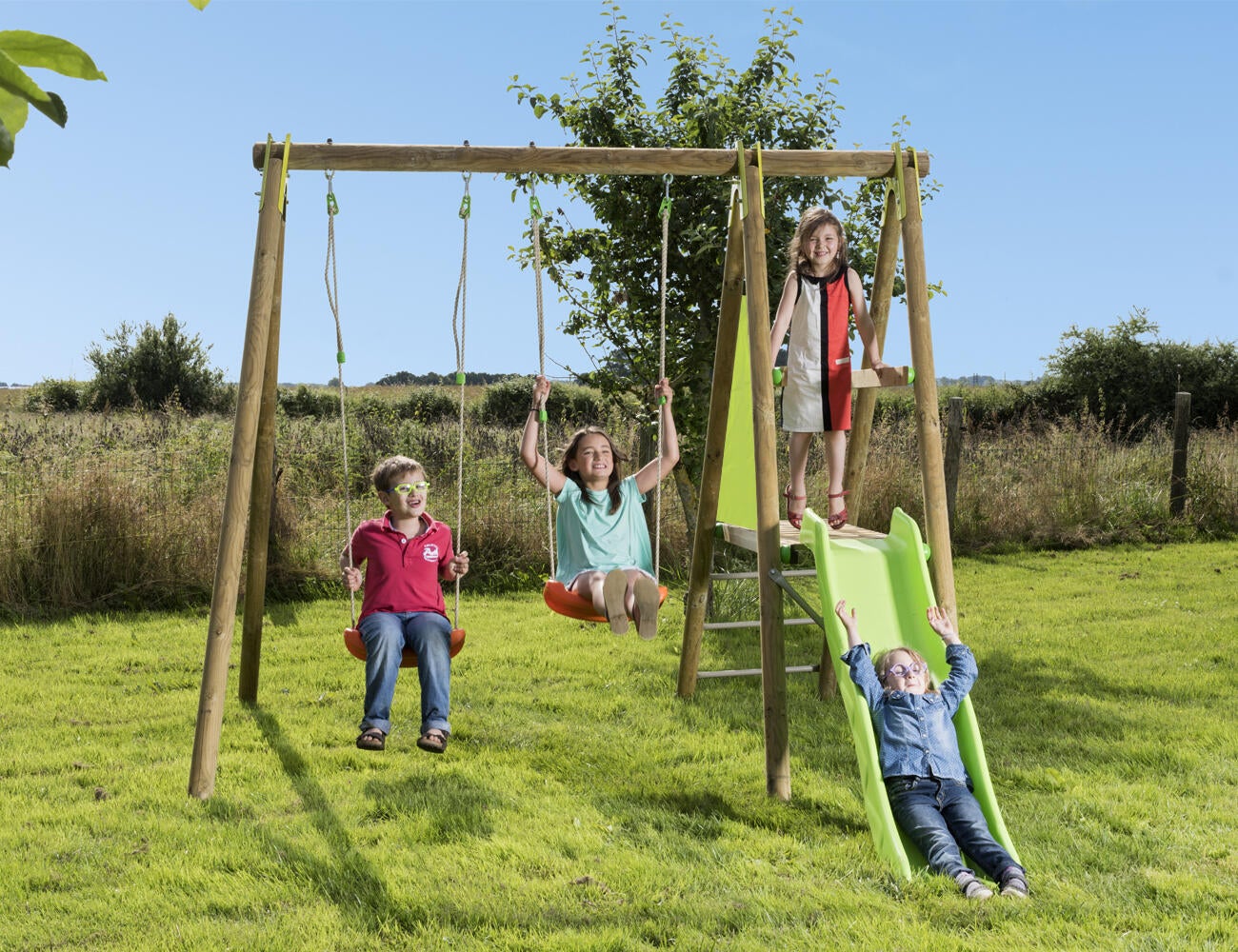 Portique bois Dani TRIGANO, H.230 cm - 2