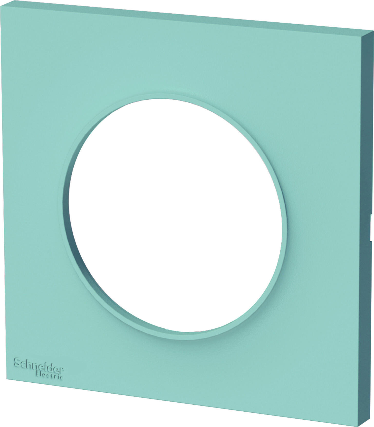 Plaque Simple Odace Styl De Schneider Electric, Blanche Et Neuve
