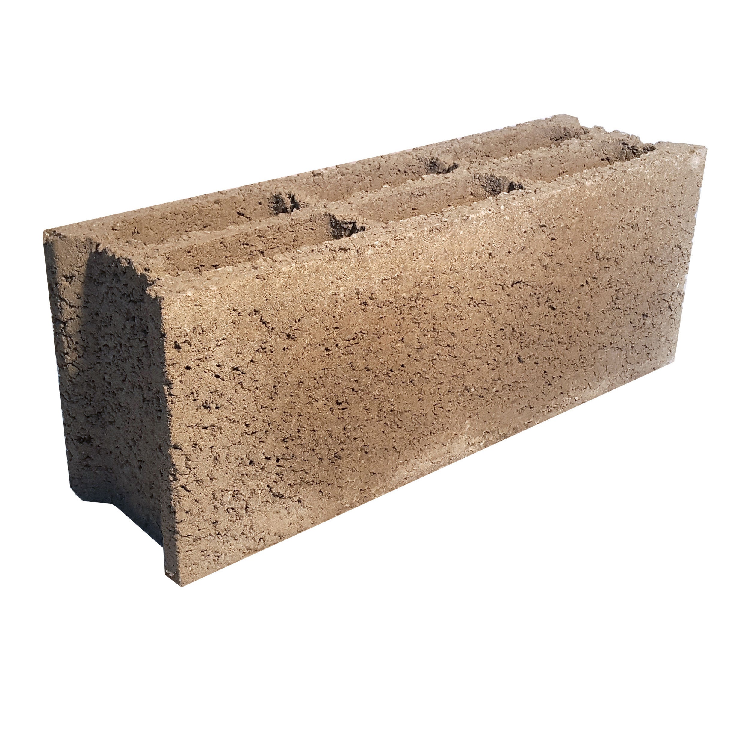 Parpaing creux beton NF P.50 x H.20 x Ep.15 cm Leroy Merlin