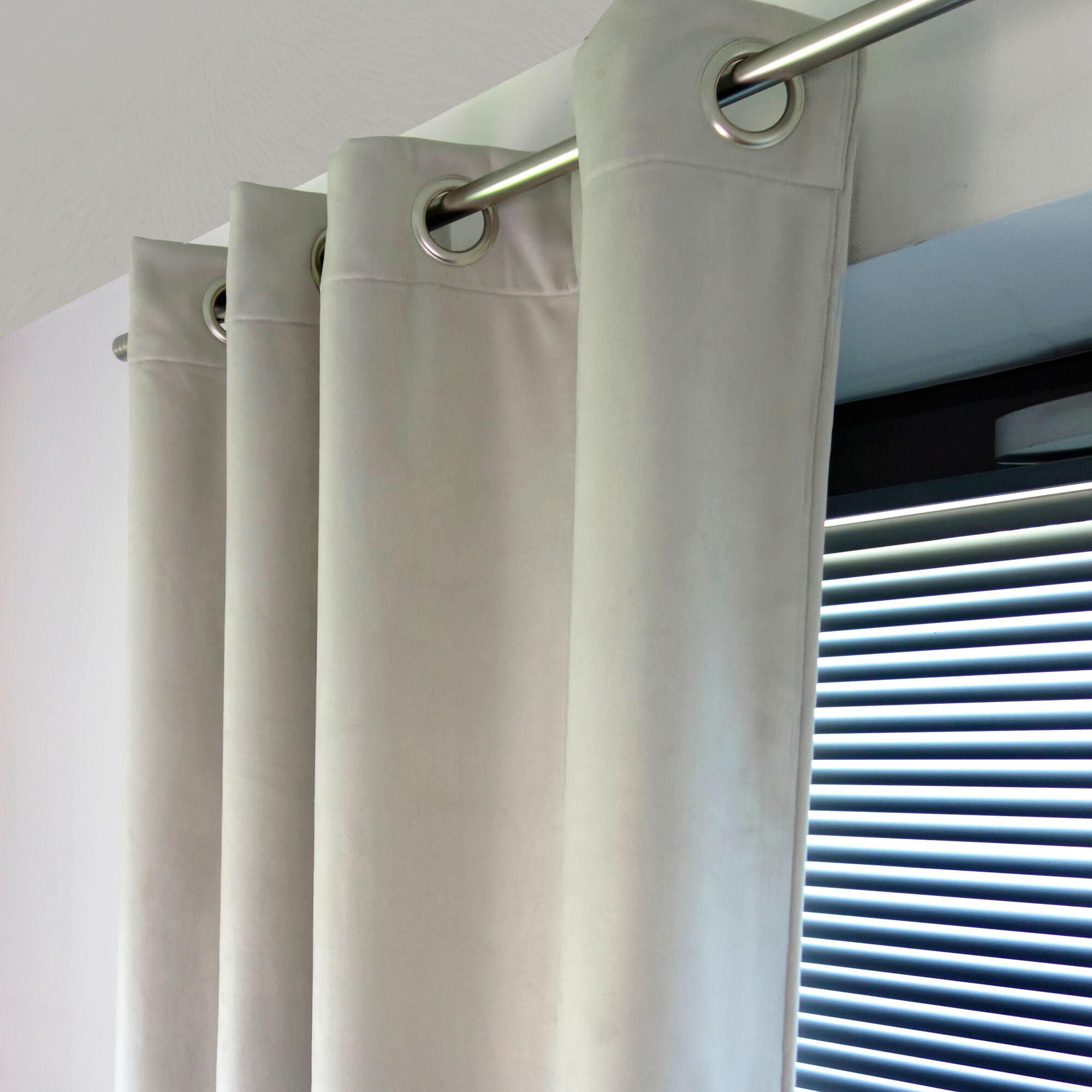 Rideau occultant thermique, Bristol, beige H.260 x l.140 cm - 4