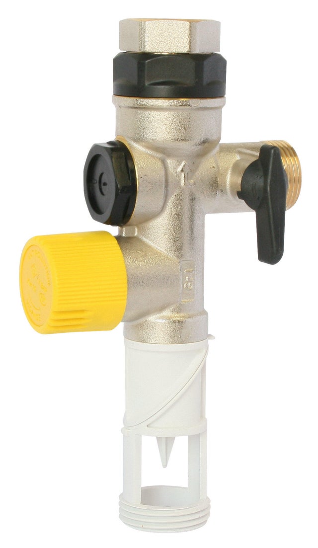 Groupe de sécurité + raccord diélectrique EQUATION, téflon