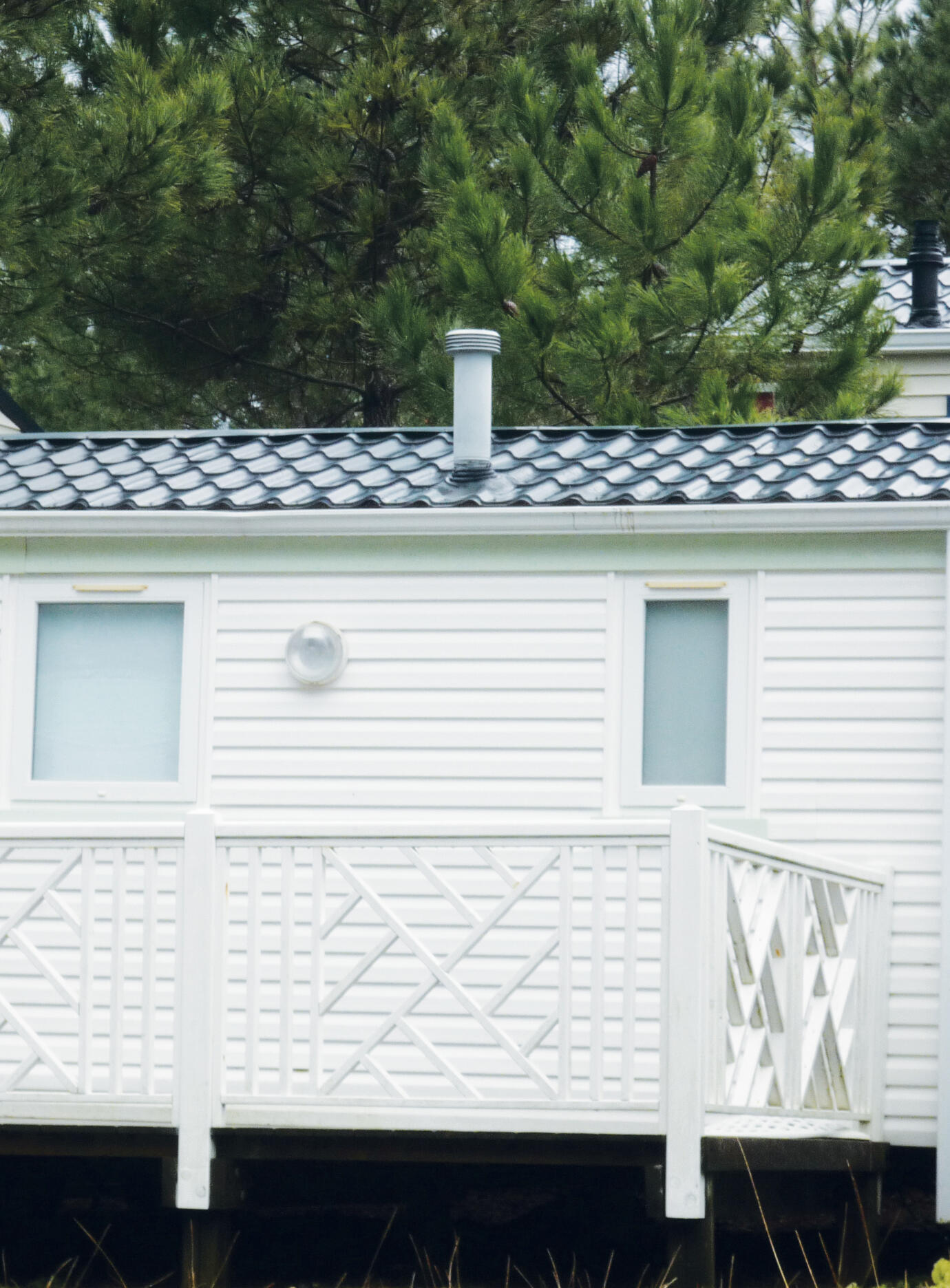 Plaque de toiture aspect tuile acier galvanisé gris l.1.04 x L.1.95 m, SEDPA - 2