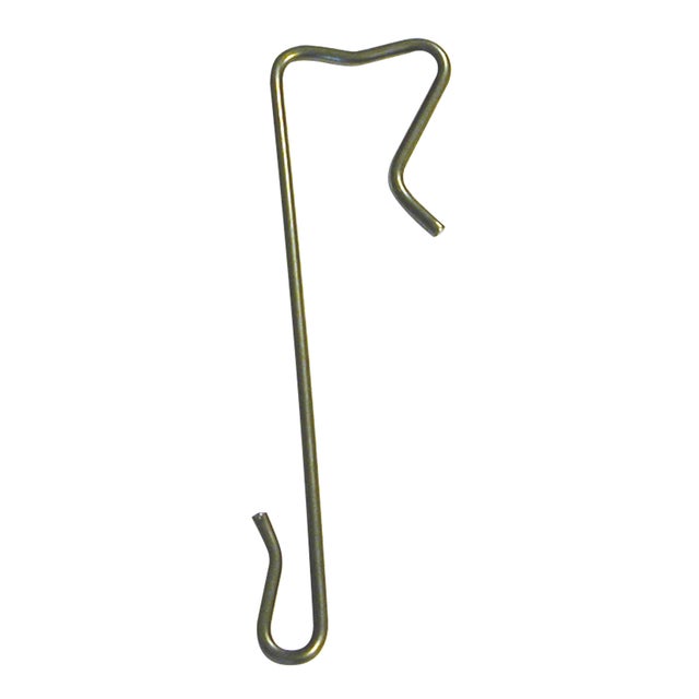 Crochet agrafe pour ardoise inox 18%, L.90 mm 500 pièces