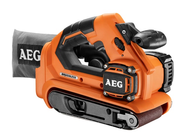 Ponceuse à bande brushless AEG Bhbs18-75bl-0 18 V, sans batterie