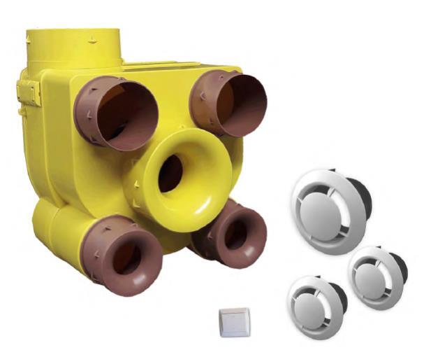 Kit VMC simple flux simple flux autoréglable S&P Auto 3