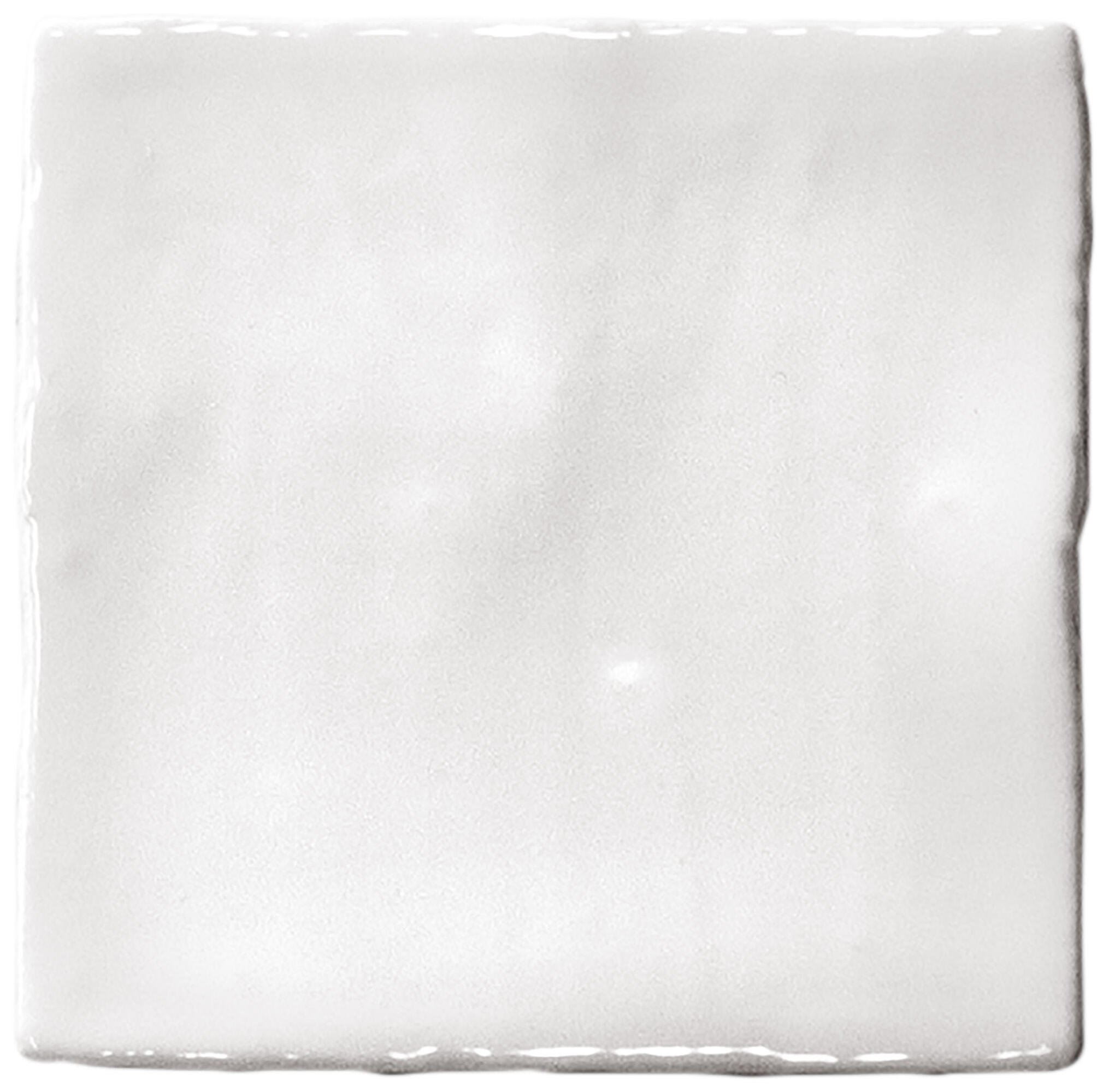 Carrelage mur intérieur effet zellige blanc Bakerstreet l.10 x L.10 cm - 3