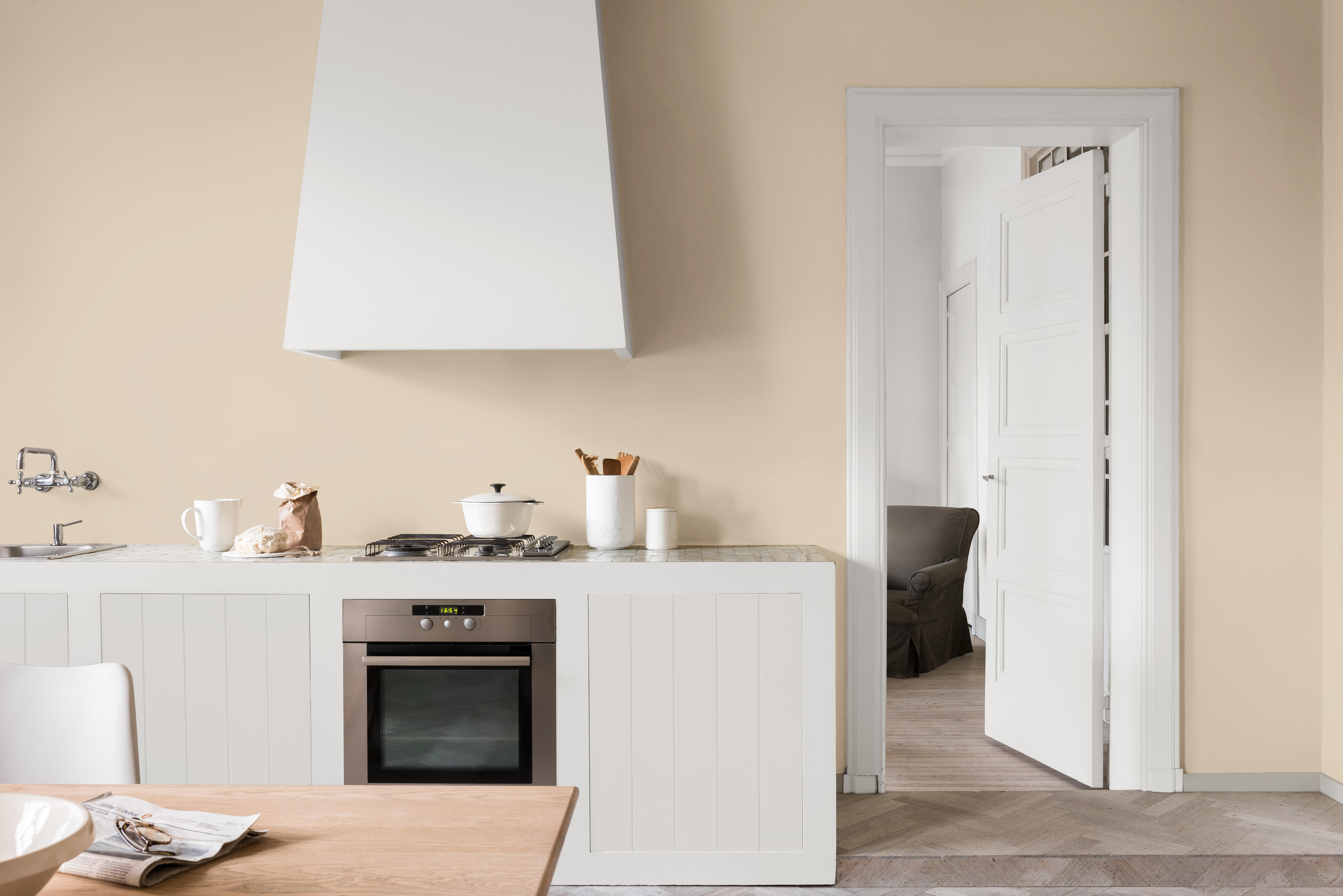 Testeur peinture mur, boiserie sable satin DULUX VALENTINE Si simple ! 0.03L - 3