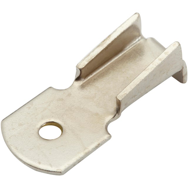 20 taquets pour crémaillère, acier gris