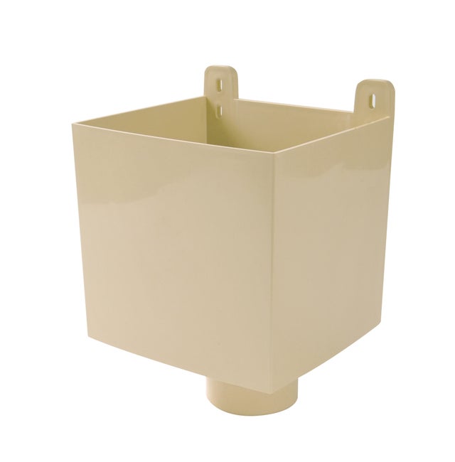 Boîte à eau pour gouttière ronde pvc sable GIRPI Diam.80 mm