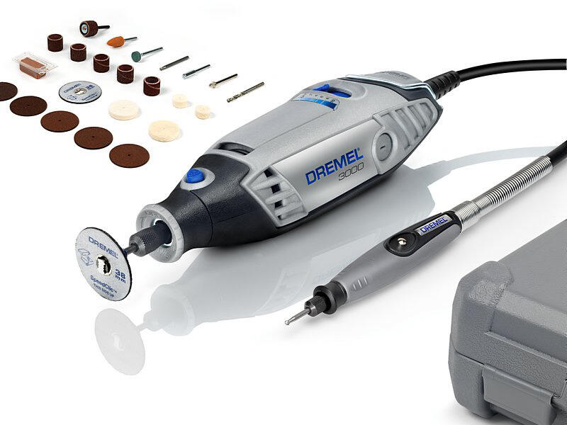 Outil rotatif multifonction DREMEL 3000 1 adaptateur + 25 accessoires, 130 W - 2