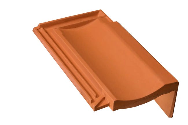 Tuiles Françaises Rouges Tuile de rive gauche Franche comte MONIER rouge | Leroy Merlin