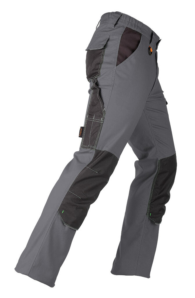 Pantalon de travail Tenere pro KAPRIOL gris / noir, taille 36 - 2