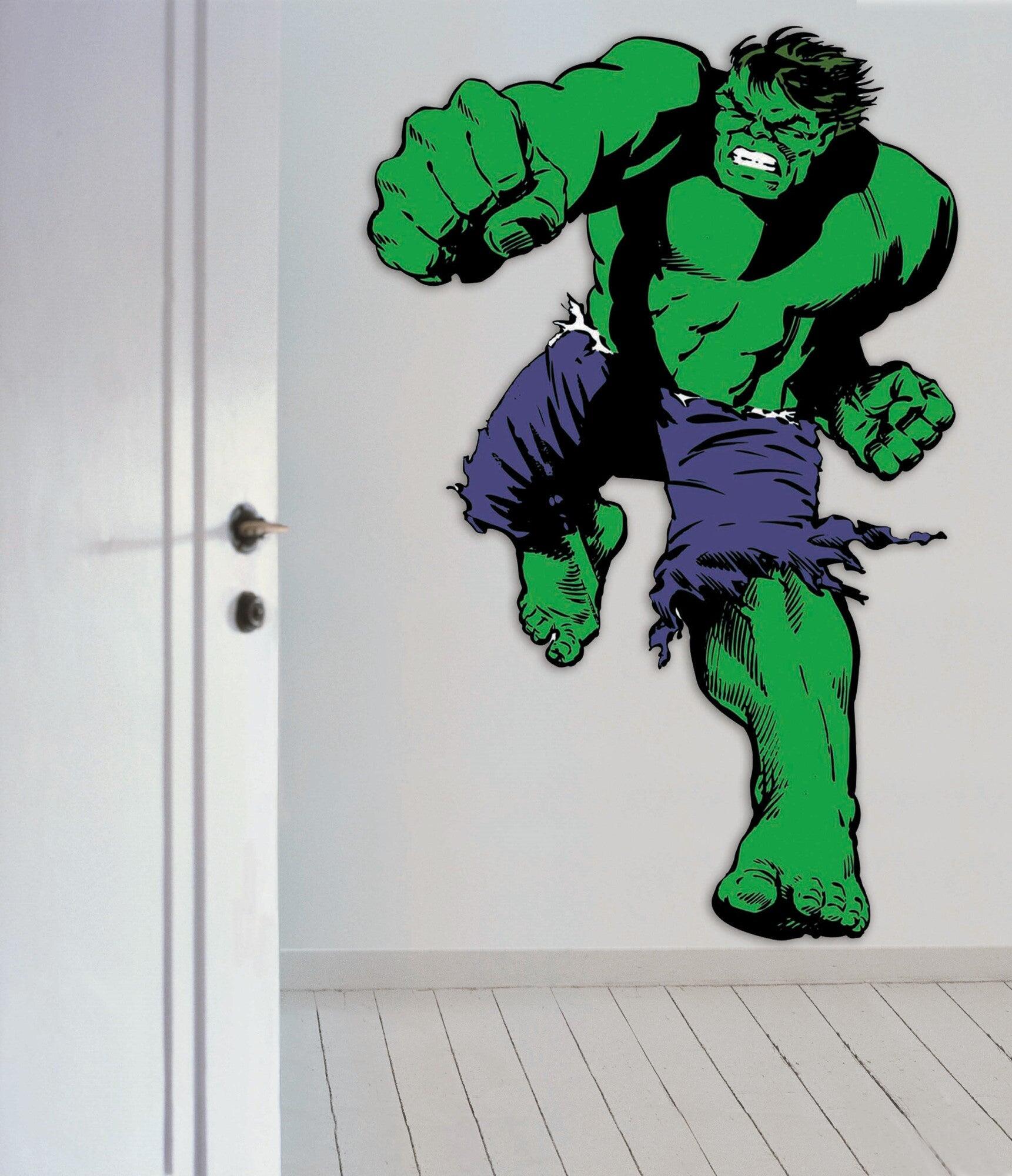 Sticker décoratif Marvel Hulk 105 cm x 145 cm | Leroy Merlin