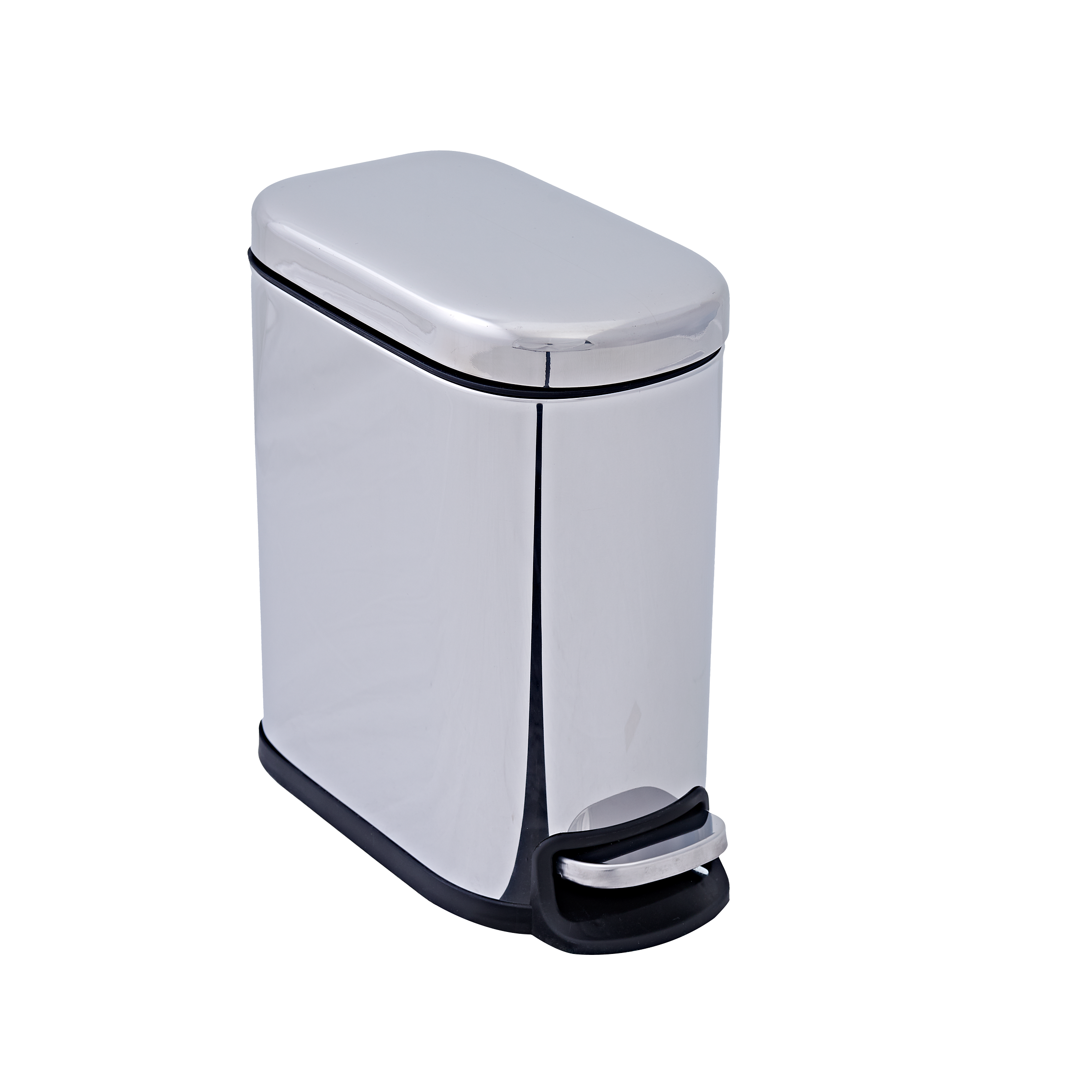 Poubelle de salle de bains 5.0 l gris SENSEA - 2