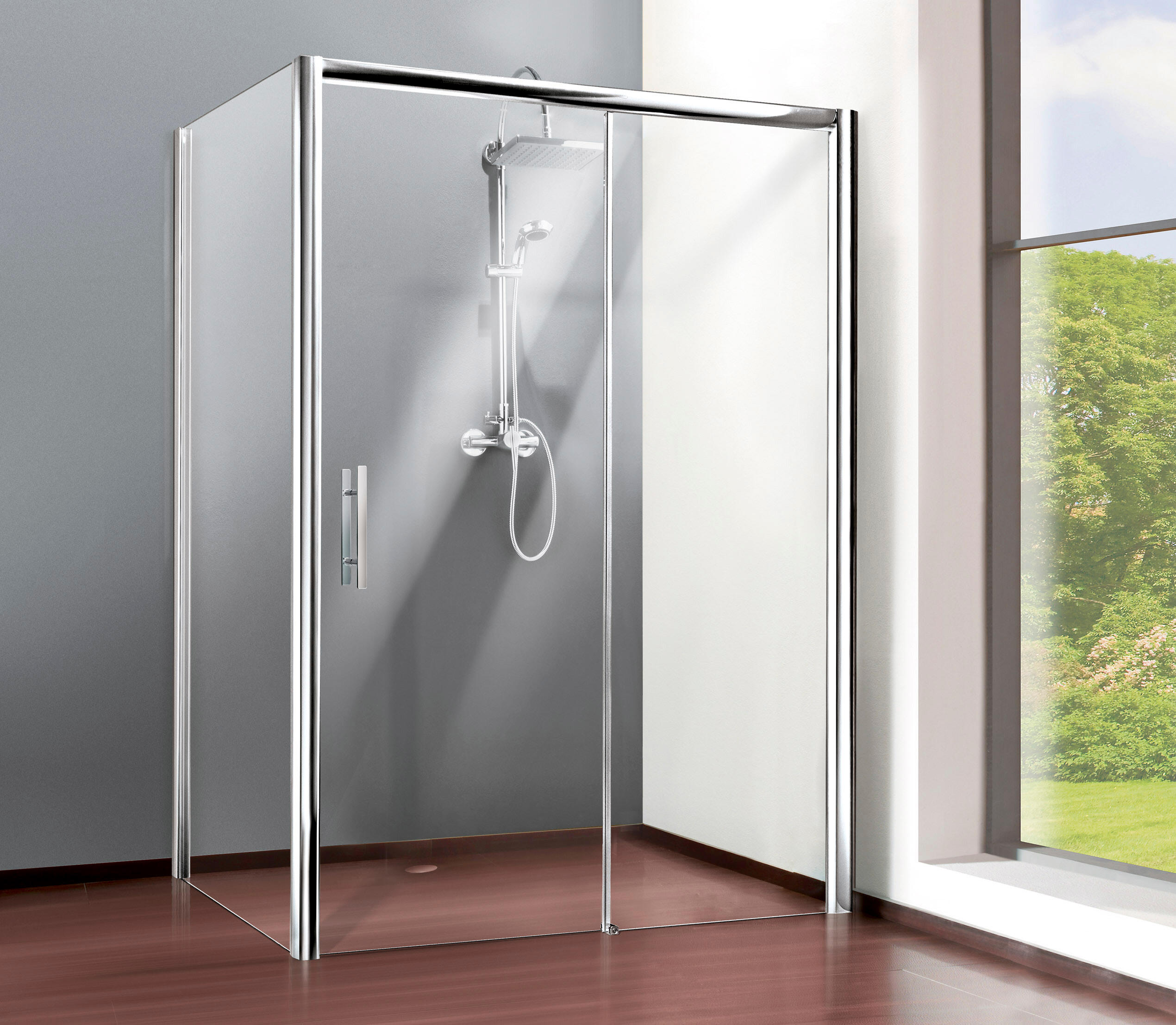 Porte de douche L.150 cm - 7