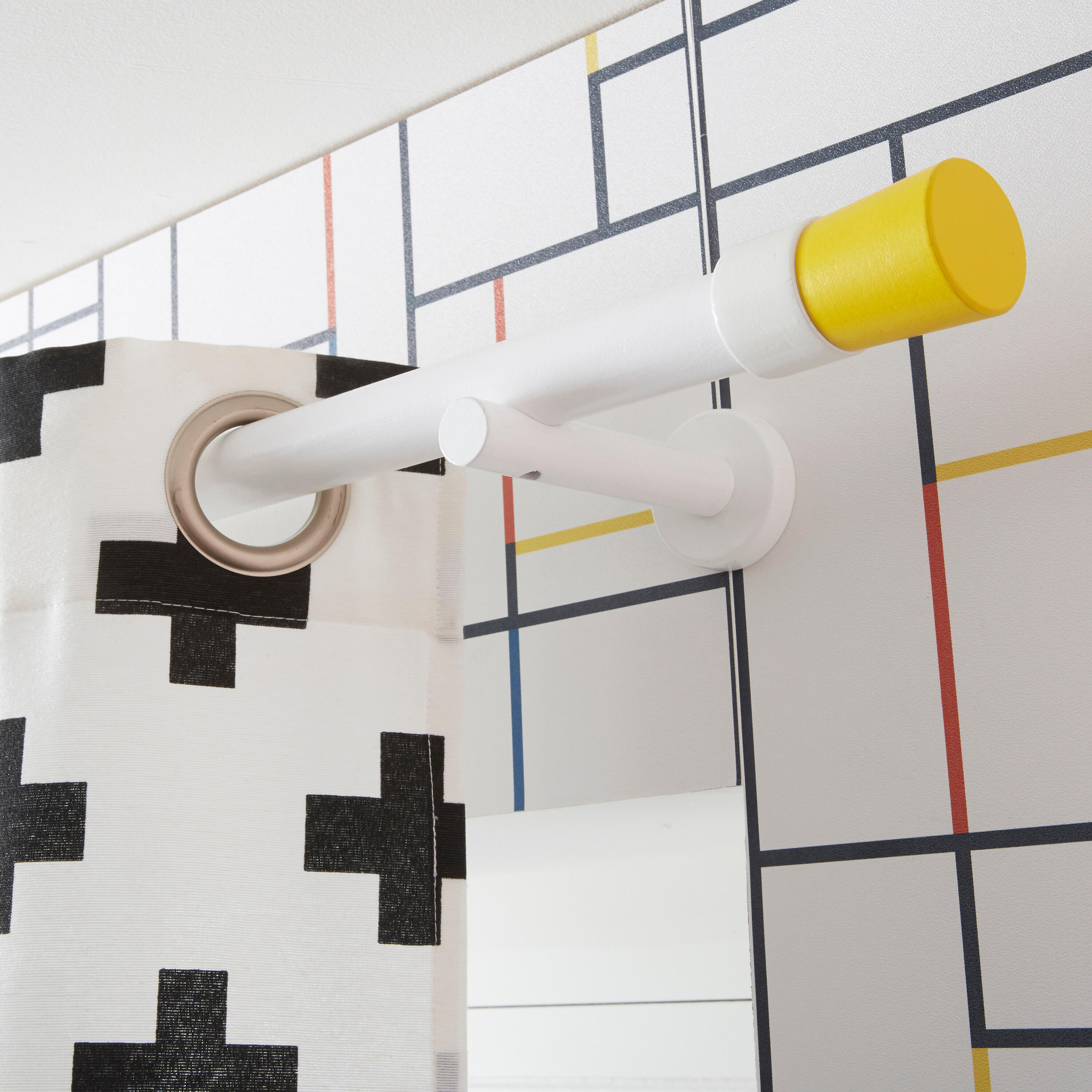 Varão Inspire d28cm 200cm branco lacado - 3