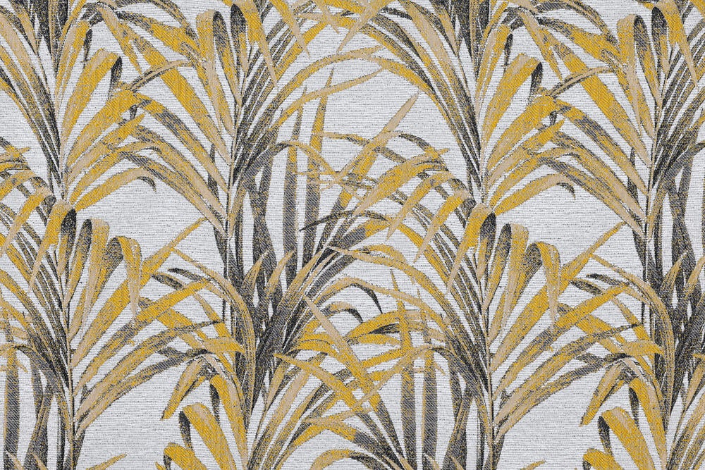 Rideau tamisant, Tropico, jaune H.250 x l.135 cm - 3