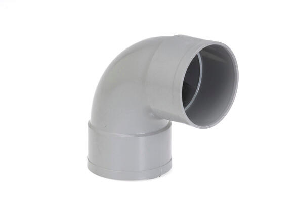 Coude 87.3° en pvc à coller, femelle / femelle, D100 - 3