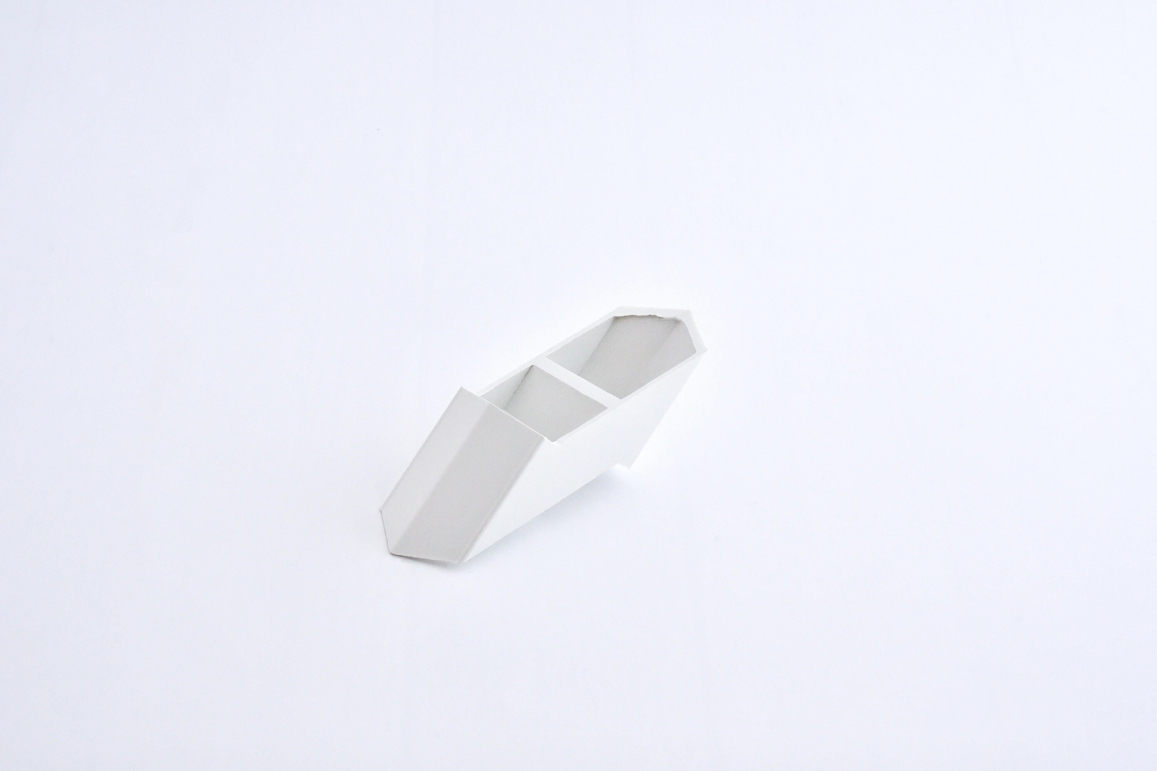 Separador intermedio de PVC blanco CLEA - 2