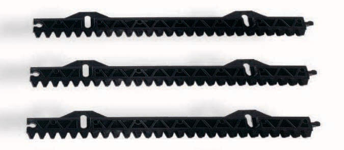 Crémaillère 3 x 33 cm fixation haute pour portail coulissant Slidymoove, SOMFY - 2