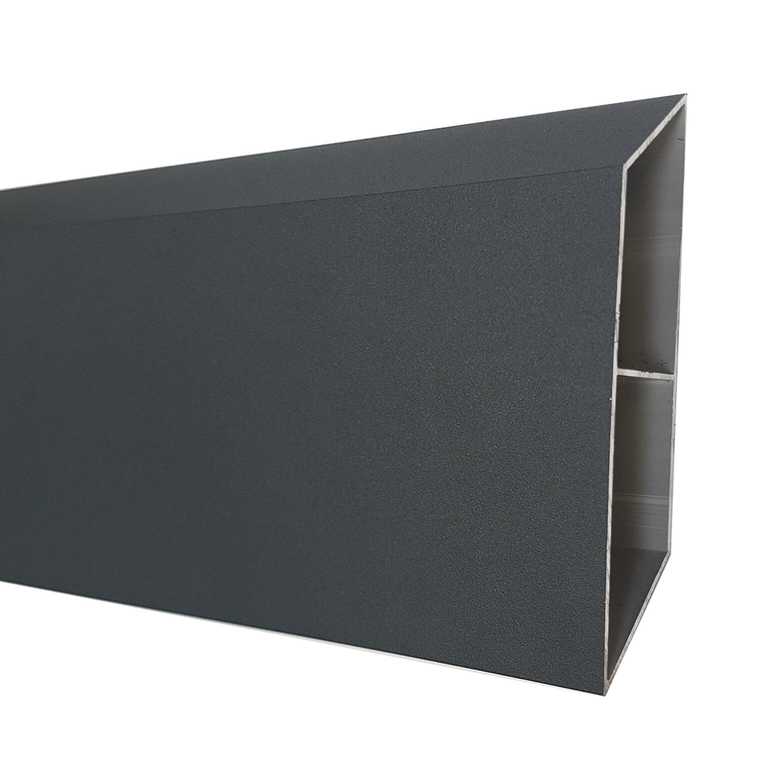 Lame de clôture aluminium persienne Klos up! gris zinc, H.13 x l.145 cm - 3