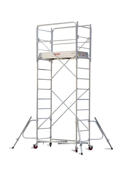 Location de l'échafaudage roulant, hauteur inférieur à 3 m