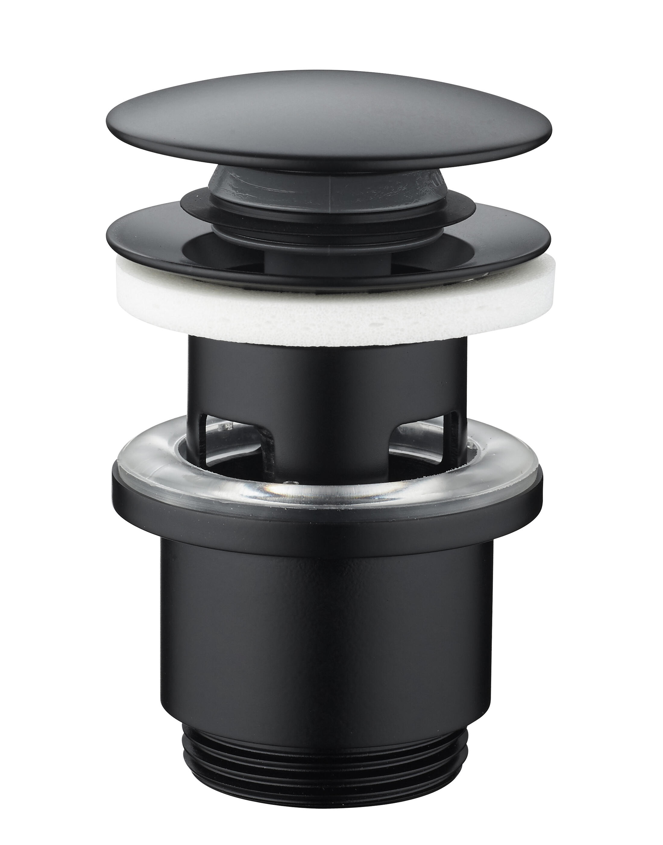 Piletta Lavabo Edouard Rousseau Libra - Diametro 63 Mm, Senza Troppo Pieno, Finitura Cromata, Certificata NF