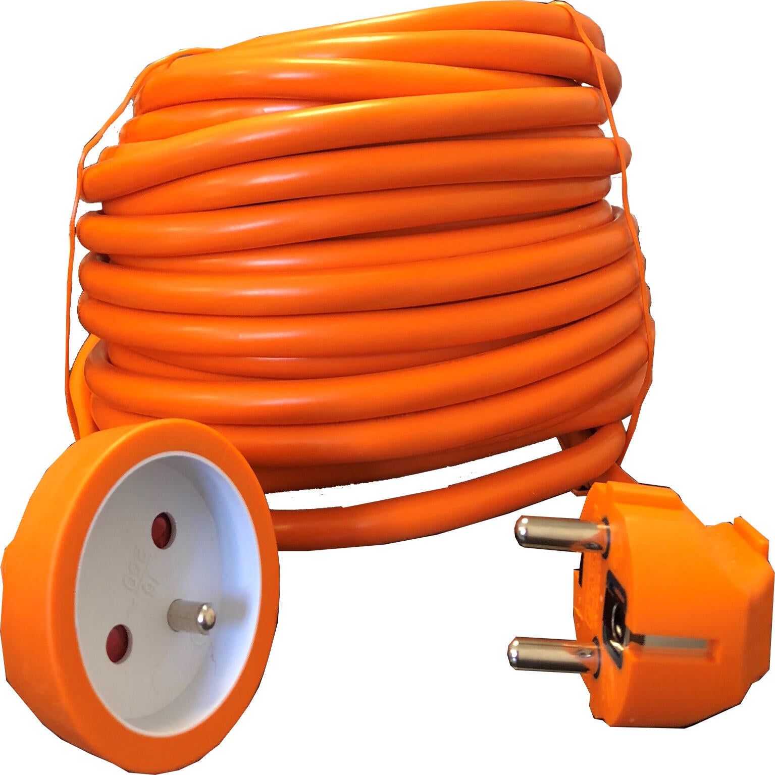 Rallonge électrique ménager, 1 prise de 16 A L.40 m ELECTRALINE | Leroy ...