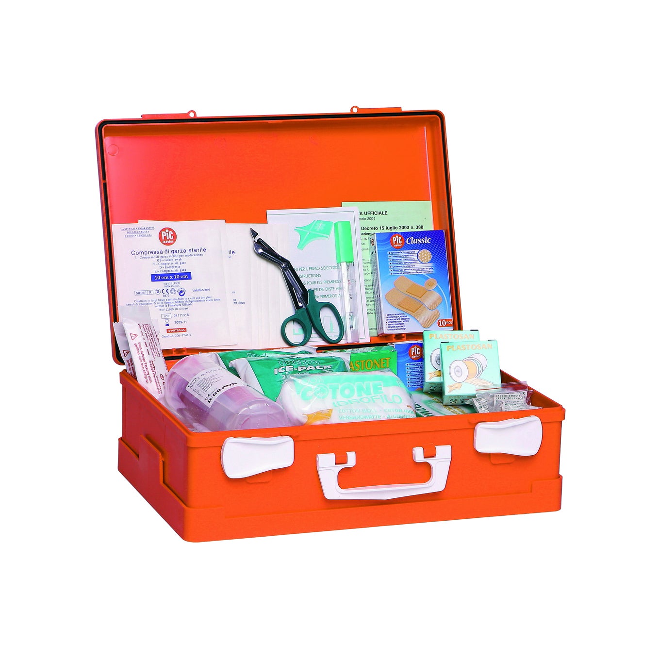 Kalff* Kit Pronto Soccorso In Una Scatola Di Plastica Nera – Ford Italia