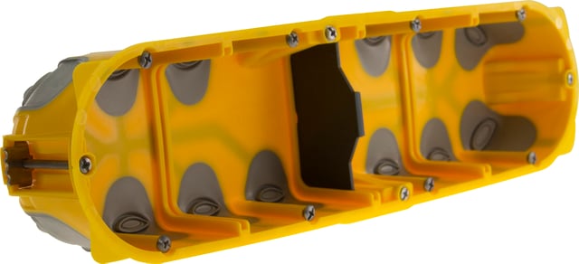 Boîte d'encastrement étanche à l'air, cloison creuse 4 poste(s), LEGRAND