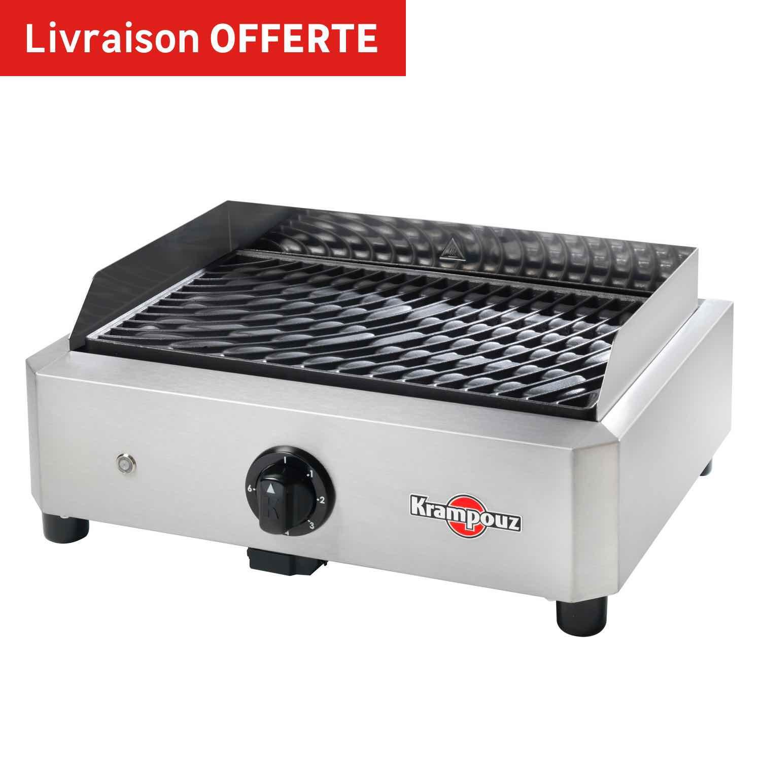 Barbecue électrique KRAMPOUZ 400x250, multicouleur - 6