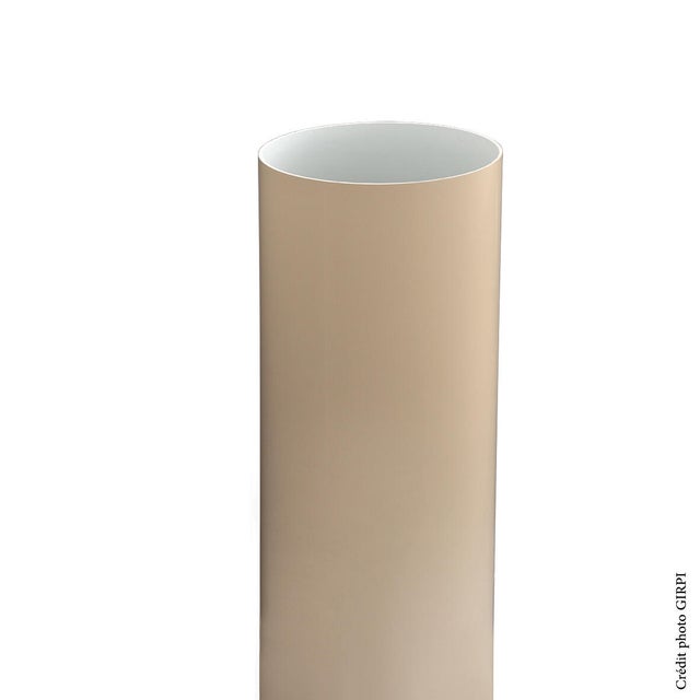 Tuyau de descente pvc sable Diam.100 mm L.4 m GIRPI