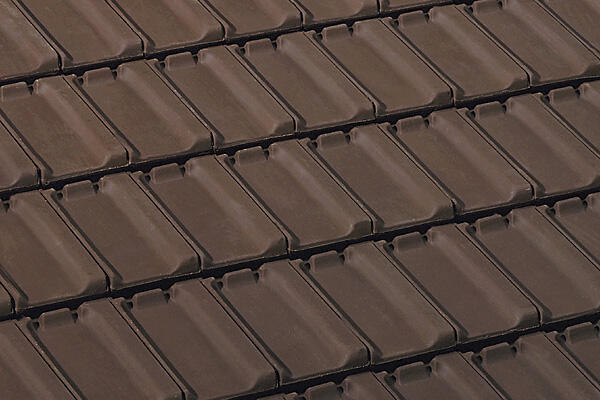 Tuile MONIER brun masse Chartreuse 20