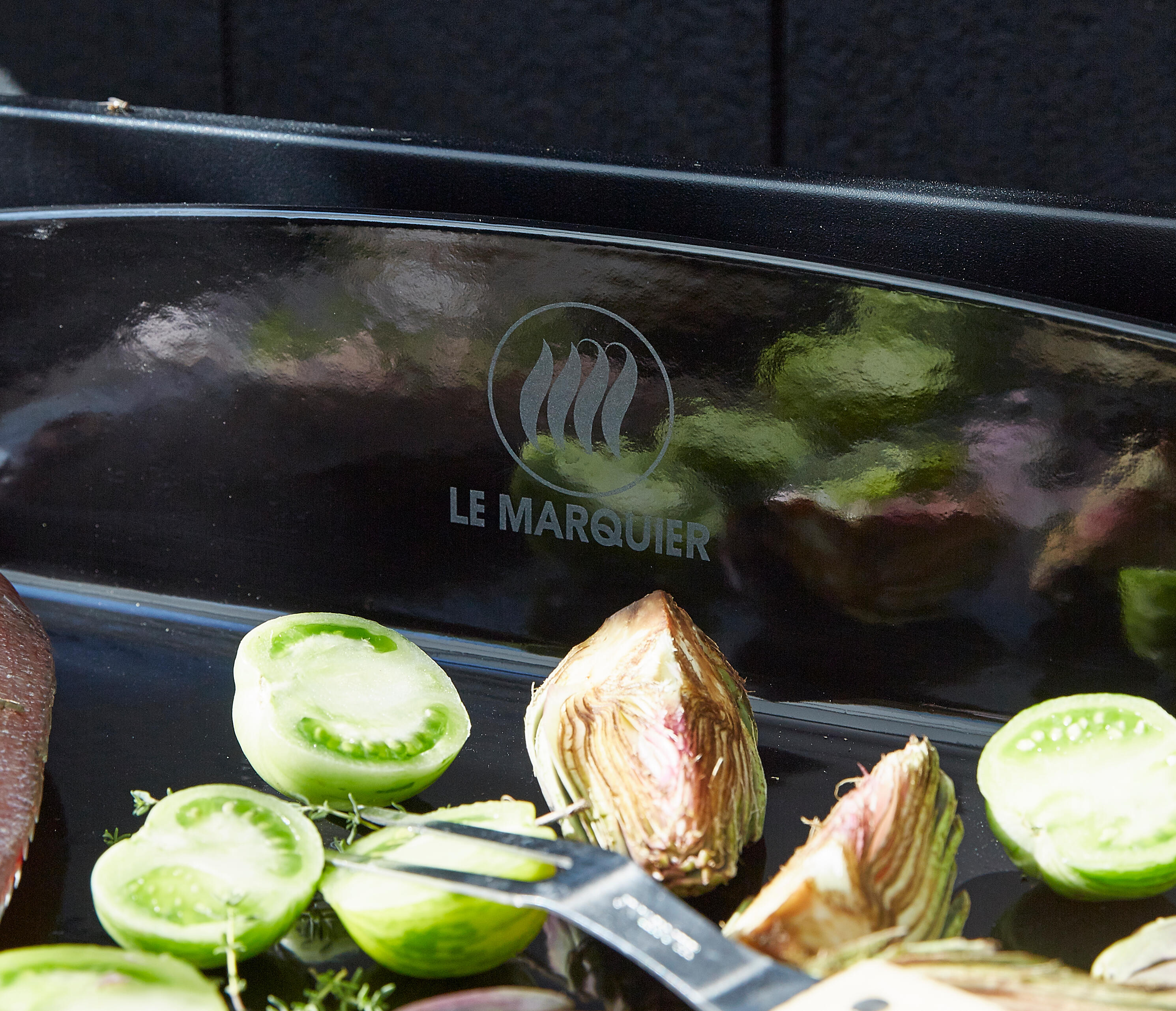 Plancha gaz LE MARQUIER Allure 260 - Noir / Inox - 5