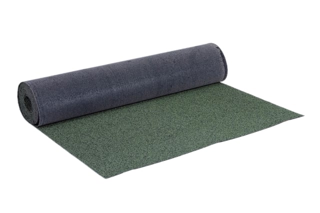 Bardeau lisse bitume vert l.1 x L.8 m IKO