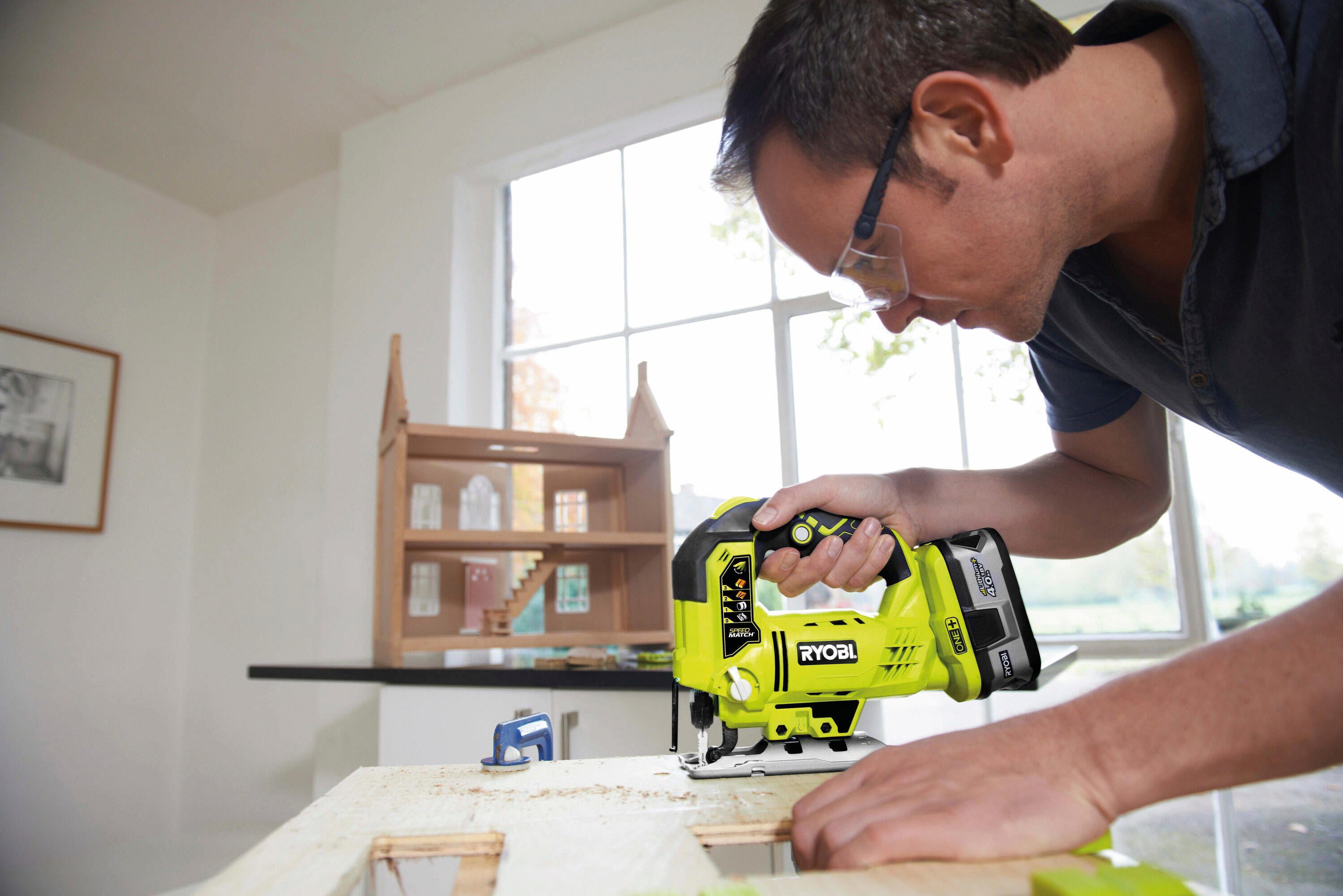 Scie sauteuse sans fil RYOBI ONE+ R18JS-0 18V, sans batterie - 3