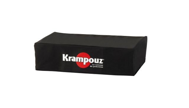 Housse de protection d'extérieur plancha KRAMPOUZ noire l.71 x H.22 cm