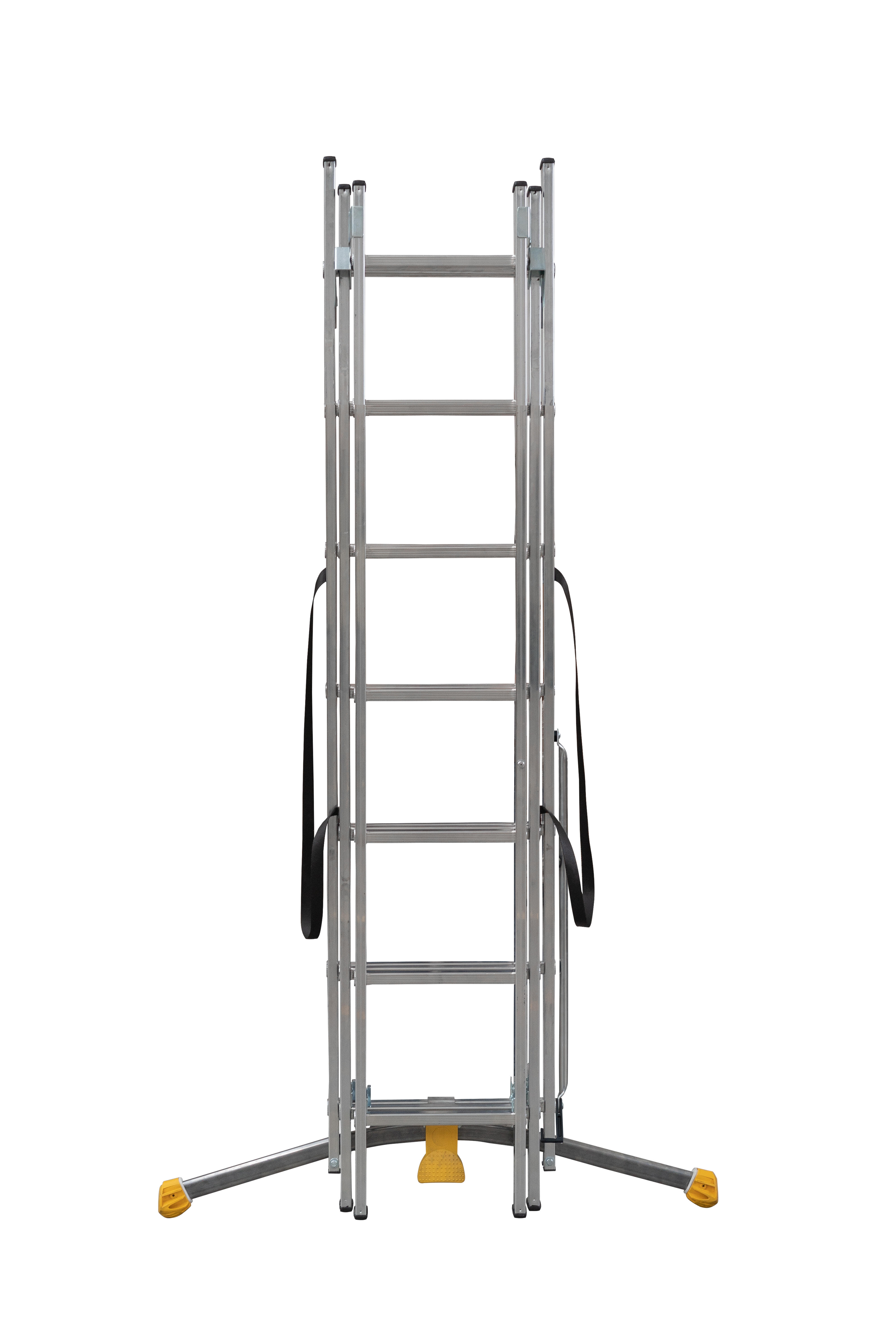 Echelle transformable aluminium HAILO 3 x 7 marches - 10