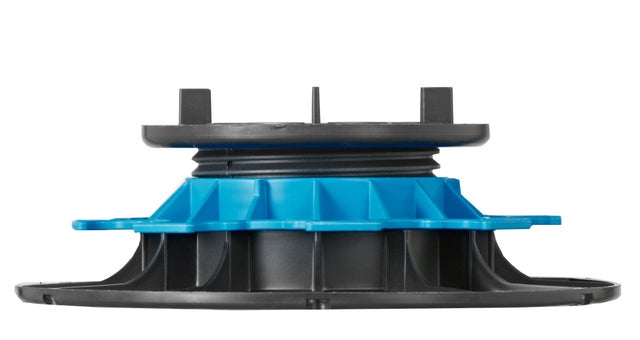 Lot de 60 plots pour dalle 100% Recyclés, H. 50 à 80 mm