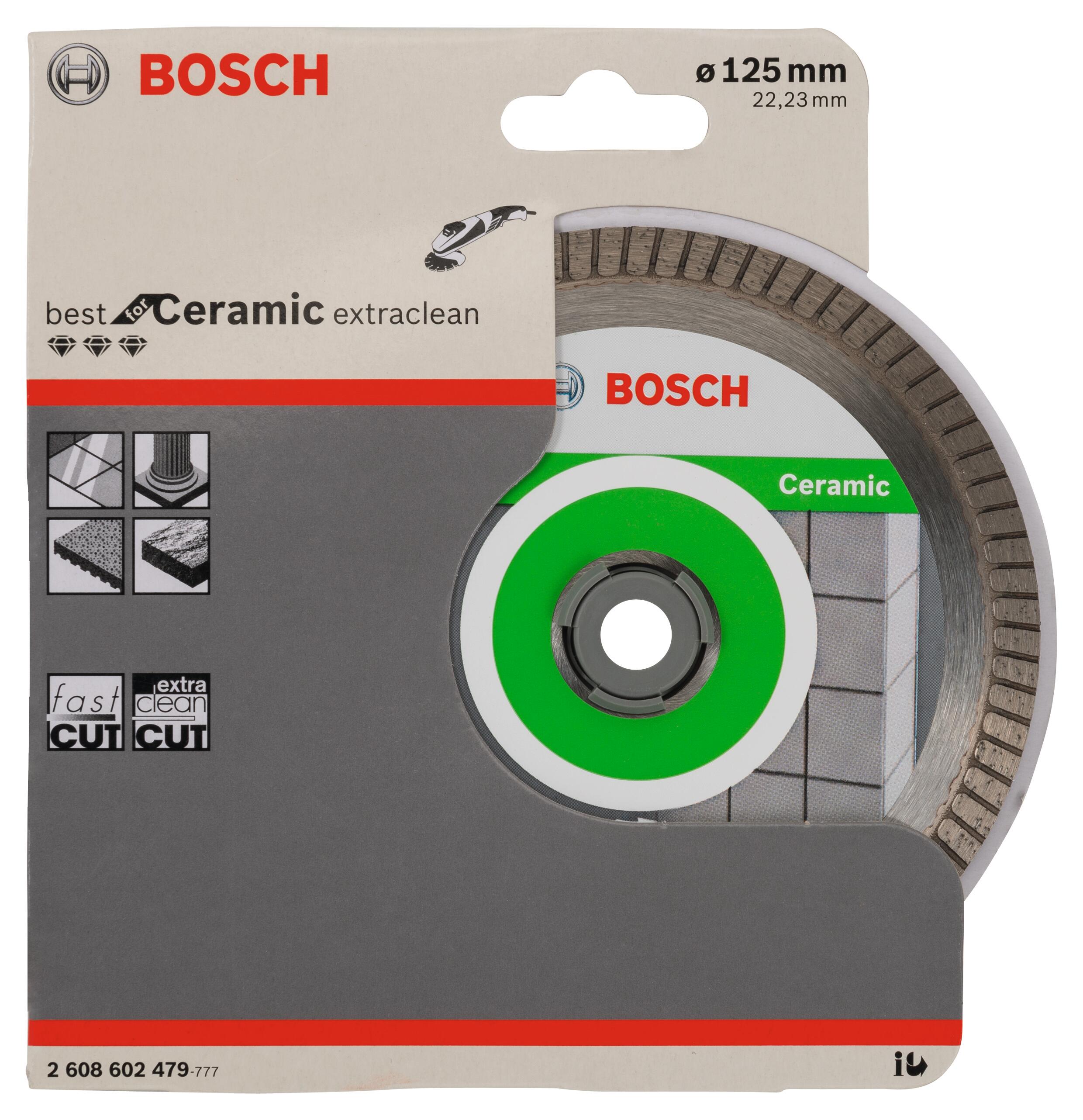 Disque diamant pour pierre BOSCH PROFESSIONAL, Diam.125 mm - 3