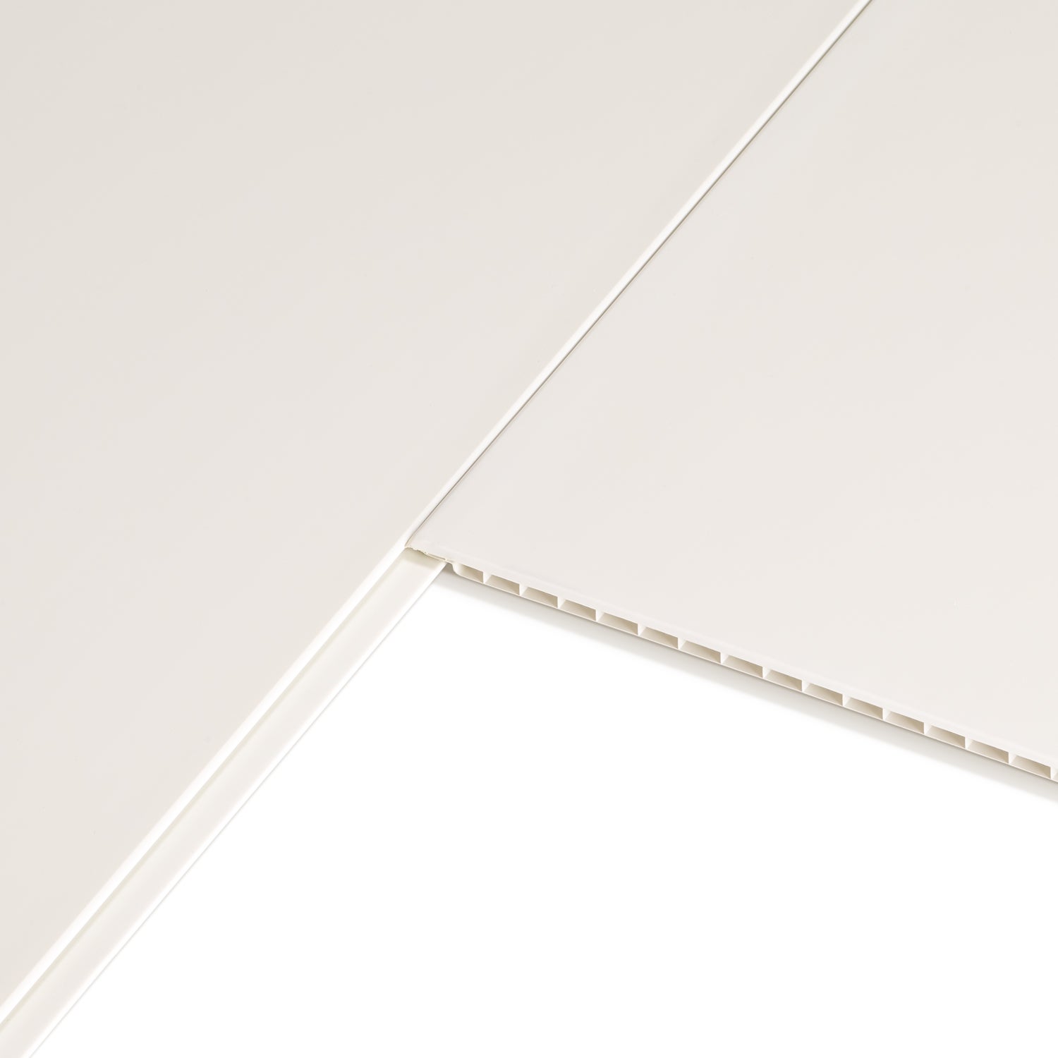 Lambris PVC blanc mat Dumaclip, L.120 x l.25 cm x Ep.10 mm - 5