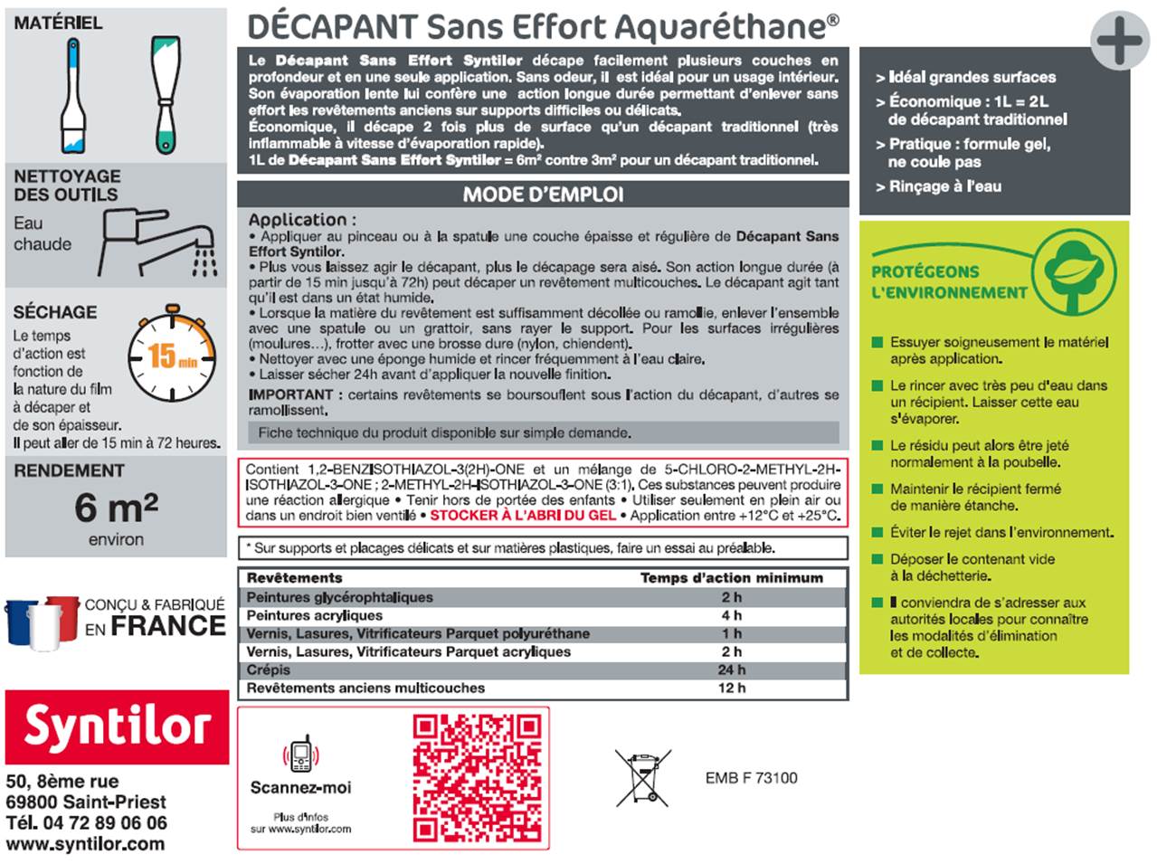 Décapant multisupport SYNTILOR Sans effort 1 l - 3