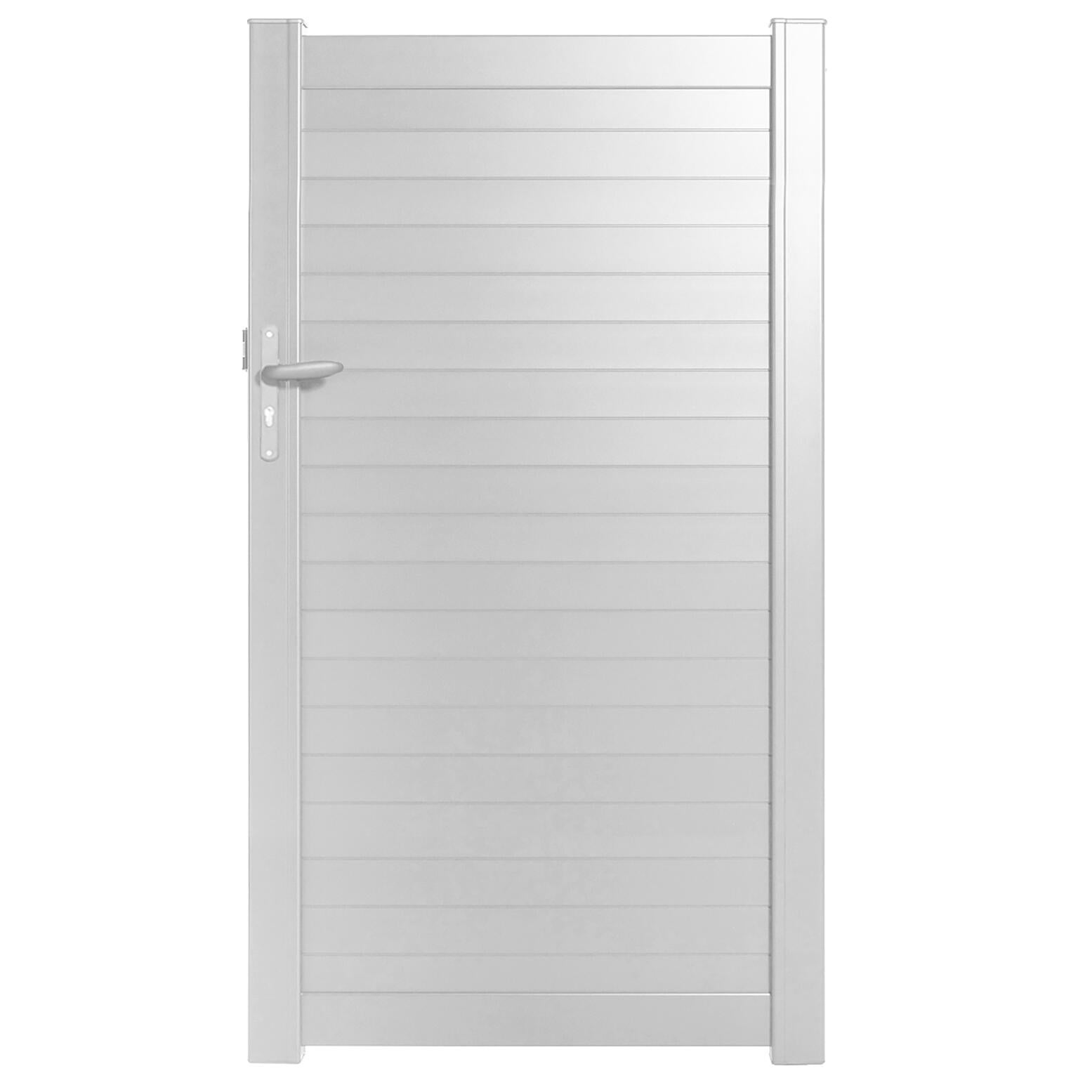 Portillon battant Concarneau blanc, Klos up! l.99x H.183.7 cm - 3